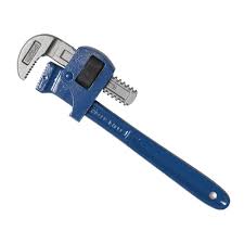 Heavy Duty Adjustable Pipe Wrench Spanner Pipe Wrench with Induction Hardened Teeth and Dip Painted Handle 300mm Ideal for Construction Heavy-Duty Applications for Industrial & Professional Use