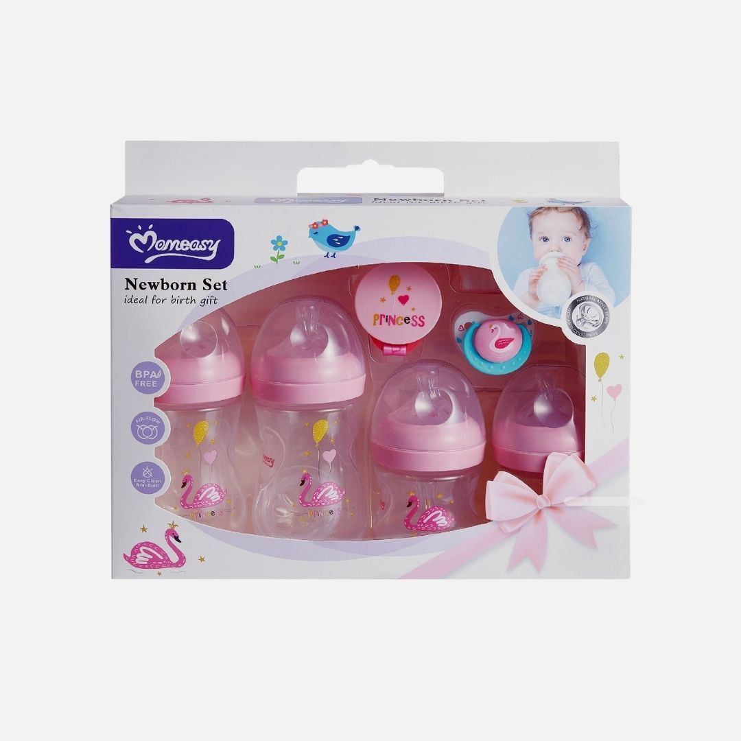 Mom Easy Elegant Baby Gift Set Pack New Born Baby Feeding Set/ Starter Set