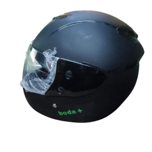 Boda Motorcycle Head Helmet - Matte Green or Black