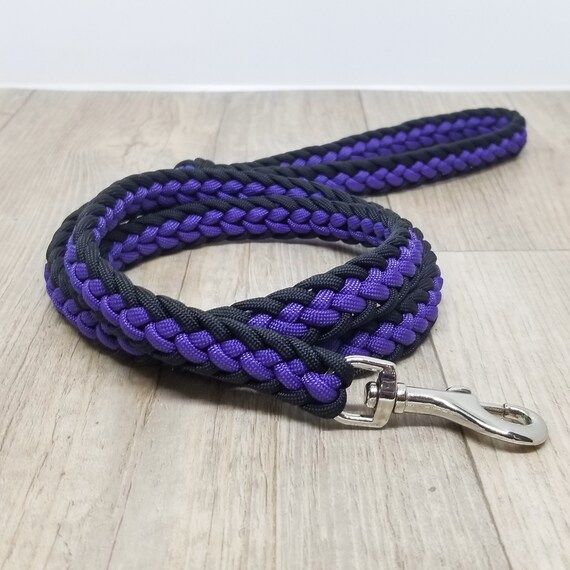 Two Tone Nylon Dog Collar Leash Heavy Duty Dog Chain Set Funnyway Dog Leashes Braid Thick Dog Lead Rope Heavy Duty Strong