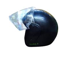 Boda Motorcycle Head Helmet - Matte Green or Black
