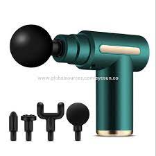 Rechargeable Deep Tissue Massage Gun | Percussion Muscle Massager for Full Body Pain Relief of Neck, Shoulder, Back, Foot for Men & Women (Multi color)Massage Gun, Deep Tissue Massage Gun, Super Quiet