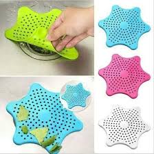 Star shaped sink strainers Kitchen Sink Strainer Star Shaped Shower Drain Cover.