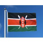 Kenyan National Flag 150 cm×90 cm - Large