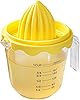 Orange Lemon and Lime Juicer and Reamer Squeeze and Strain Measured Amounts Hand Squeeze Esprimidor Manual Juice Squeezer With Handle 1 Cup 250Ml BPA Free Measuring Cup