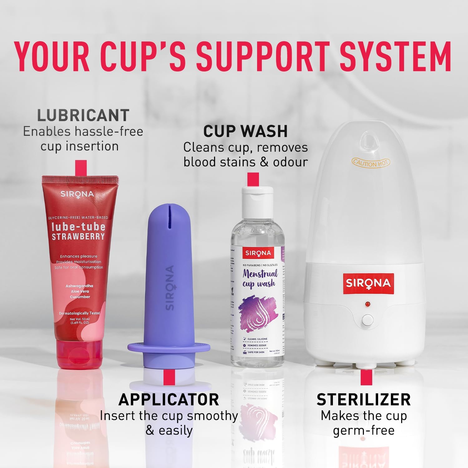 Menstrual Cups That Take Care Of Women's Health Menstrual Cup for Women| Wear for 12 Hours| Reusable Period Cup - Soft, Flexible, Leak-Proof Design, Medical-Grade Non-Toxic Silicone