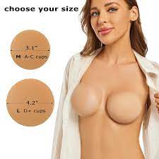 Nipple Covers 1 Pair Soft Reusable Self Adhesive Nipple Covers Women Silicone Nipple Covers -Nipple Cover Reusable Silicone Nipple Covers Self Adhesive Bra Pad Nipple Covers Stickers 1 Pair
