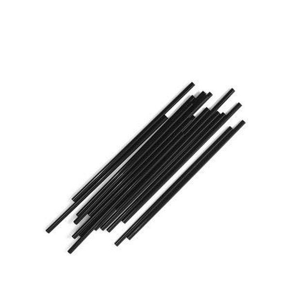 Black Plastic Drinking Straws Wedding Party Supplies Plastic Sip Straws 100 Black Plastic Mini Cocktail Straws For Celebration Drinks Party Supplies