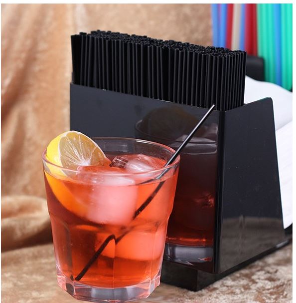Black Plastic Drinking Straws Wedding Party Supplies Plastic Sip Straws 100 Black Plastic Mini Cocktail Straws For Celebration Drinks Party Supplies