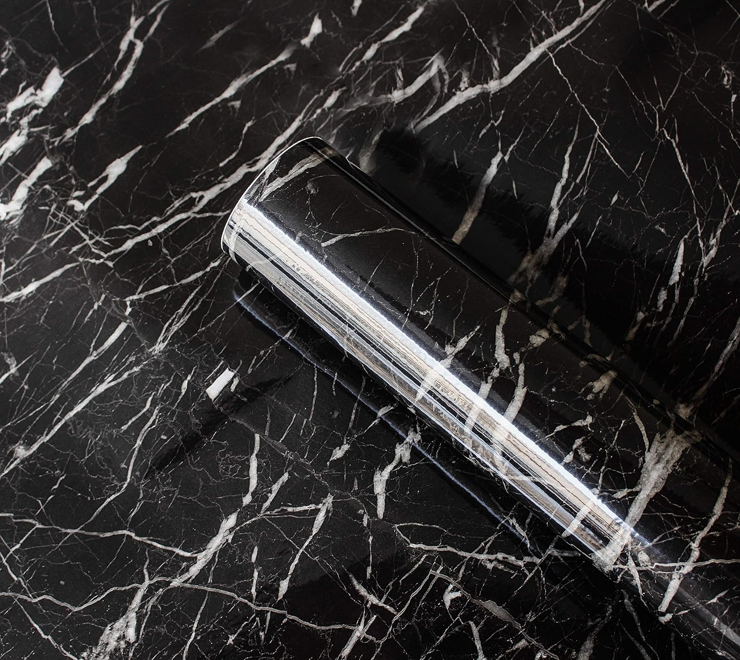 Self Adhesive Marble Vinyl Wallpaper Roll Self-Adhesive Contact Paper Marble Contact Paper Counter Top Covers Peel and Stick Waterproof Removable Wall Paper