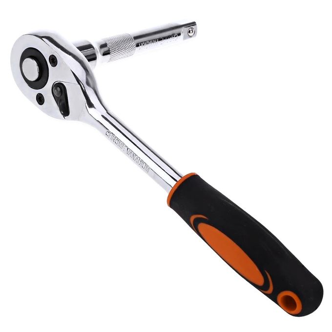 12Pcs Box Socket Spanner Set With Ratchet Handle And Extension
