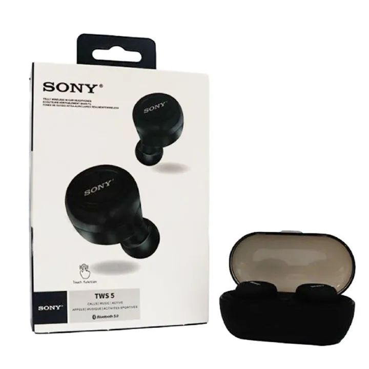 Random Color Original Brand New SONY TWS 5 bluetooth wireless earbuds Bluetooth Earphones TWS Wireless Earphones Dual Stereo Bluetooth 5.0 Earbuds Noise Reduction