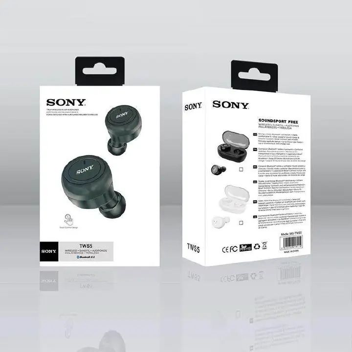 Random Color Original Brand New SONY TWS 5 bluetooth wireless earbuds Bluetooth Earphones TWS Wireless Earphones Dual Stereo Bluetooth 5.0 Earbuds Noise Reduction