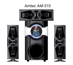 Amtec AM-310 3.1 CH Sub Woofer Home Theater System BT/USB/SD/FM 12000W PMPO Subwoofer Speaker System