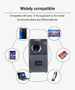 Vitron 3.1CH V635 X-Bass Home Theatre System with Remote Control Bluetooth Woofer Speaker System Subwoofer Home Audilo System USB SD MP3 FM Radio 10000W