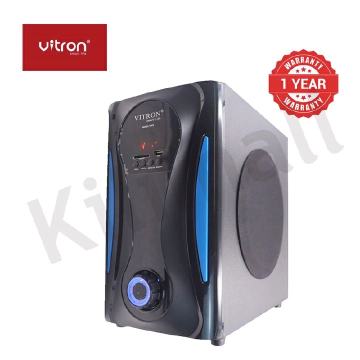 Brand New Vitron 3.1CH X-Bass Home Theatre System with Remote Control V643 Bluetooth Woofer Speaker System Subwoofer Home Audilo System USB SD MP3 FM Radio 10000W