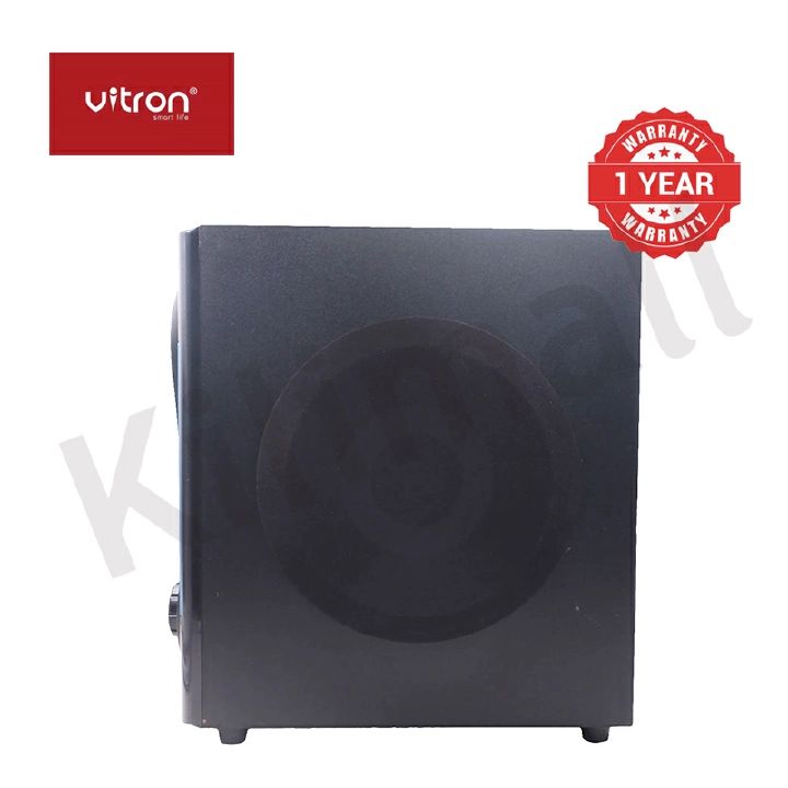 Brand New Vitron 3.1CH X-Bass Home Theatre System with Remote Control V643 Bluetooth Woofer Speaker System Subwoofer Home Audilo System USB SD MP3 FM Radio 10000W