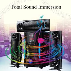 Brand New Vitron 3.1CH X-Bass Home Theatre System with Remote Control V643 Bluetooth Woofer Speaker System Subwoofer Home Audilo System USB SD MP3 FM Radio 10000W