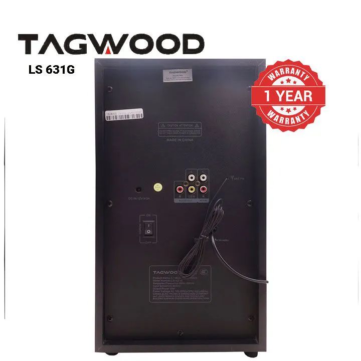 Brand New Tagwood 631G 3.1CH Woofer Subwoofer Bluetooth Cinema Home theater System Bluetooth Hi-Fi Speaker Speaker System