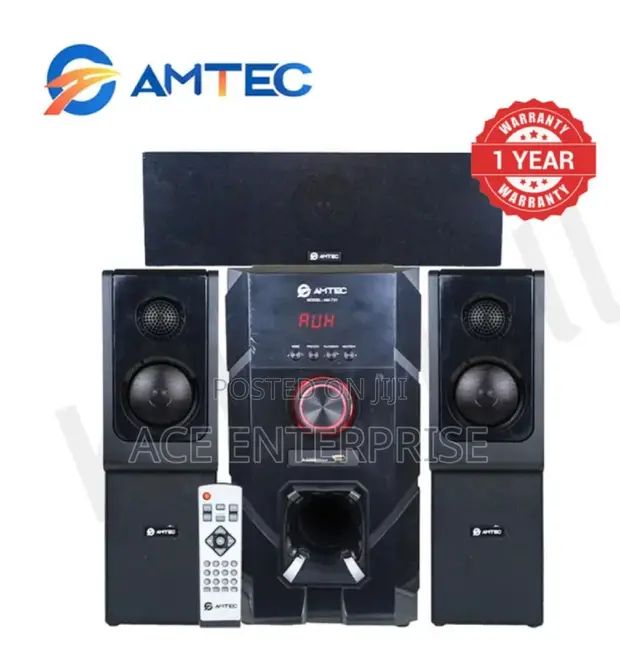 Amtec 731 3.1CH HI-FI Subwoofer Home Theatre system 20000W FM/BT/SD/USB sub woofer SPEAKER SYSTEM