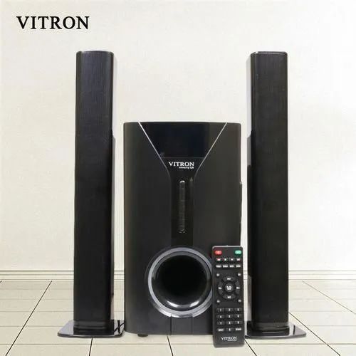 Vitron 2.1CH Multimedia Bluetooth Woofer Speaker System V527 Subwoofer Soundbar BT/USB/SD/FM Subwoofer Home Audilo System Soundbar with Remote Control 9000W V527