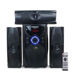 Brand New Vitron V636 3.1CH Woofer Multimeedia Bluetooth  Woofer Multimedia X-Bass Speaker System Home Theatre System AC/DC Subwoofer Bluetooth Woofer USB/SD/FM Home Audio System with Remote Control