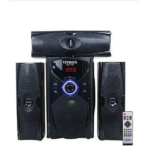 Brand New Vitron V636 3.1CH Woofer Multimeedia Bluetooth  Woofer Multimedia X-Bass Speaker System Home Theatre System AC/DC Subwoofer Bluetooth Woofer USB/SD/FM Home Audio System with Remote Control
