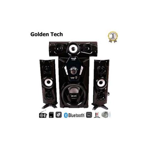 Golden Tech GT-265BT 3.1CH Subwoofer Hi-Fi Woofer 10000W P.M.P.O Home Theatre Speaker system AC/DC FM Woofer Multimedia Speaker system