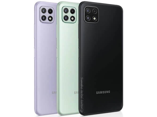 Refurbished Phone Samsung Galaxy A22  6.6 inch 4GB+128GB dual sim 48mp+8mp 5000mah clean screen Samsung A22 smartphone