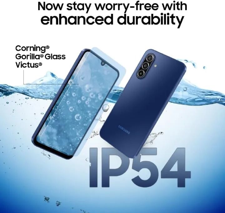 Samsung Galaxy A17 5G 6.7'' 128 GB ROM + 6 GB RAM 5000 mAh 50 MP+ 13 MP camera Android 15 Exynos 1330Octa-core Super AMOLED Fingerprint (side-mounted) smartphones, samsung a17