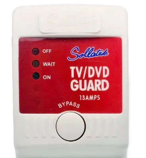 TV Guard/DVD Guard - White Fridge Guard FK 13A Fridge Guard Electronics Blue Low Voltage Stabilizer Default Surge Protector Voltage Protector for Home Appliances High