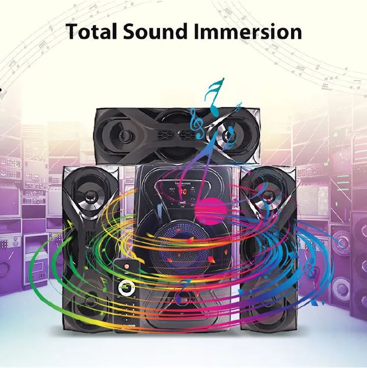 Tagwood New Arrival 631L 3.1CH 12000W Woofer Subwoofer Bluetooth Cinema Home theater System Bluetooth Hi-Fi Speaker Speaker System