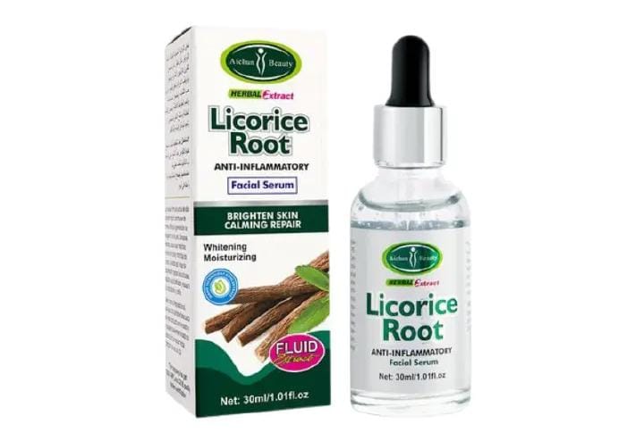 Licorice Root Facial Serum for removing impand dark spots