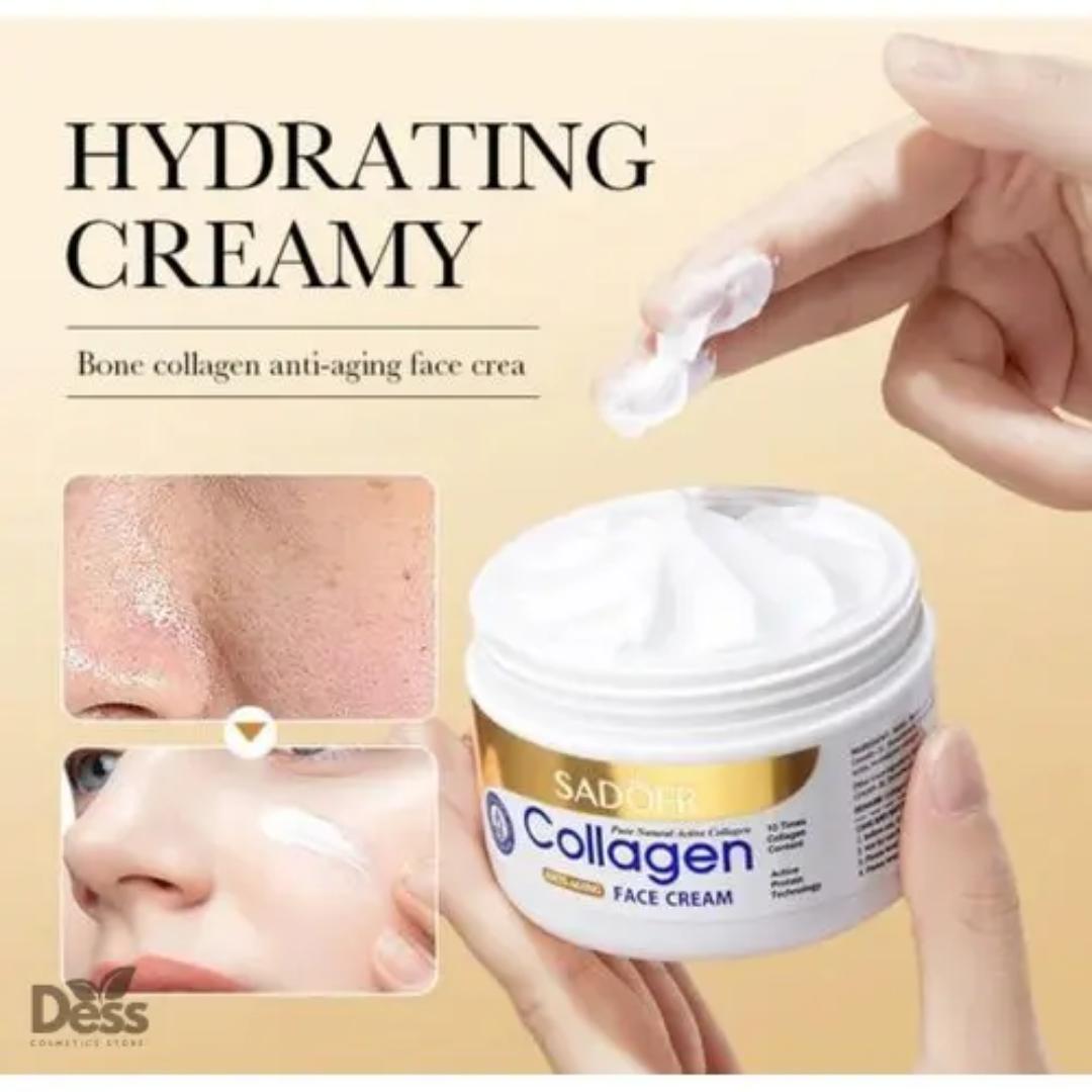 SADOER COLLAGEN ANTI-AGING FACE CREAM;GOOD SKIN ELASTICITY,SMOOTH+REFRESHING+SOOTHING