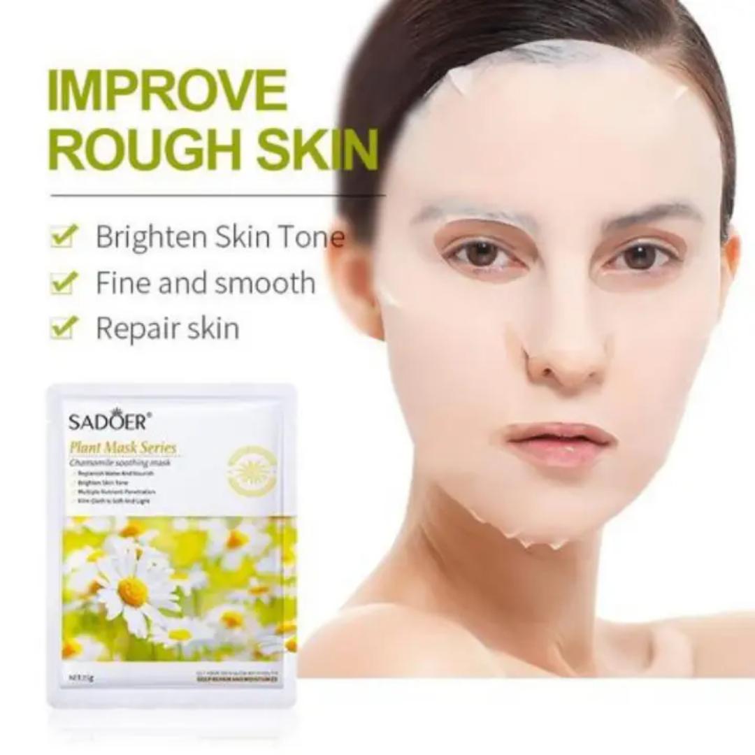sadoer chamomile face mask sheet