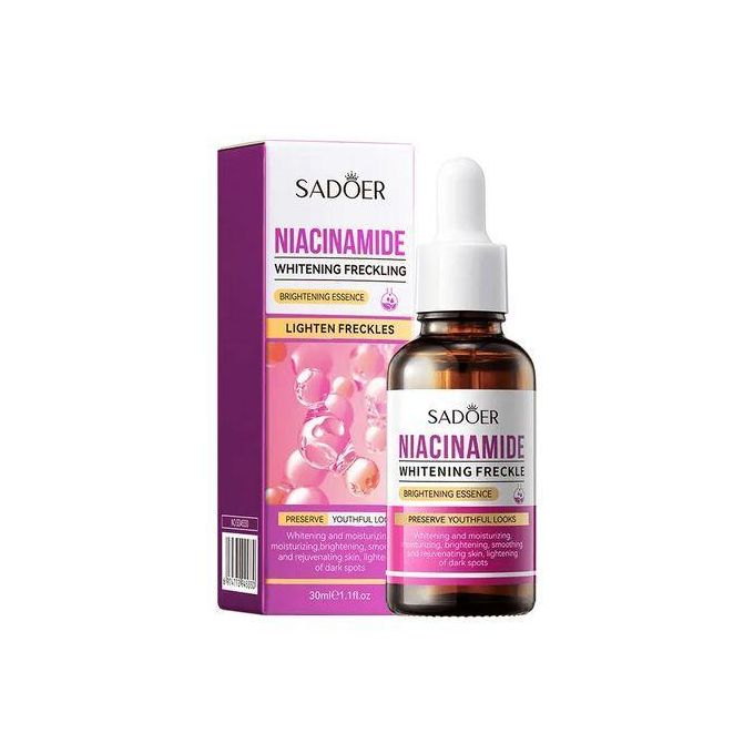 2 Pieces Sadoer Niacinamide Serum for Face, Anti Aging Serum, Hydrating Serum for Moisturize Skin, Oil Control, Pore Reducer, Reduces Skin Dullness and Delay Aging, Niacinamide Face Serum for all Skin