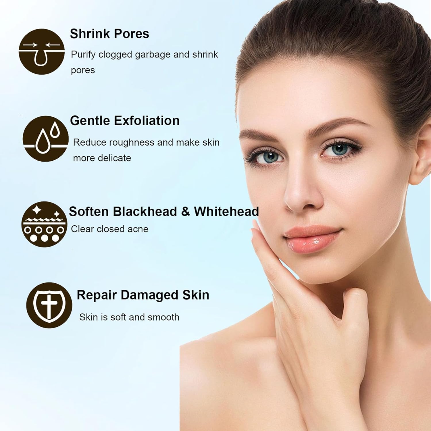 2 Pieces Sadoer Niacinamide Serum for Face, Anti Aging Serum, Hydrating Serum for Moisturize Skin, Oil Control, Pore Reducer, Reduces Skin Dullness and Delay Aging, Niacinamide Face Serum for all Skin