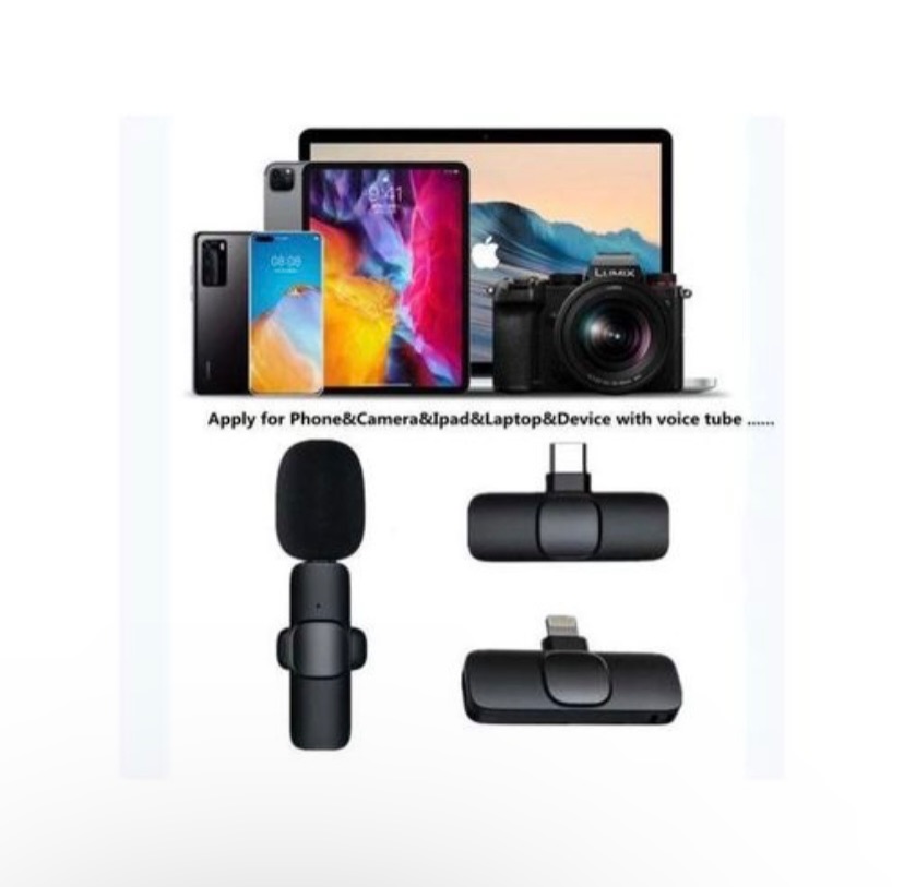 Sokany Wireless Lapel Microphone 2 Users - Type C
