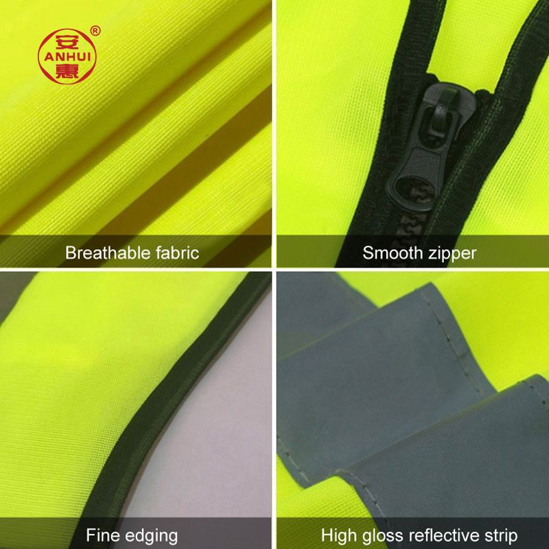 Reflective vest-（Warp knitted fabric）
Reflective vests, vests,outdoor safety construction, multi-pocket reflective vests for construction sites at night，Wholesale of printed construction reflective