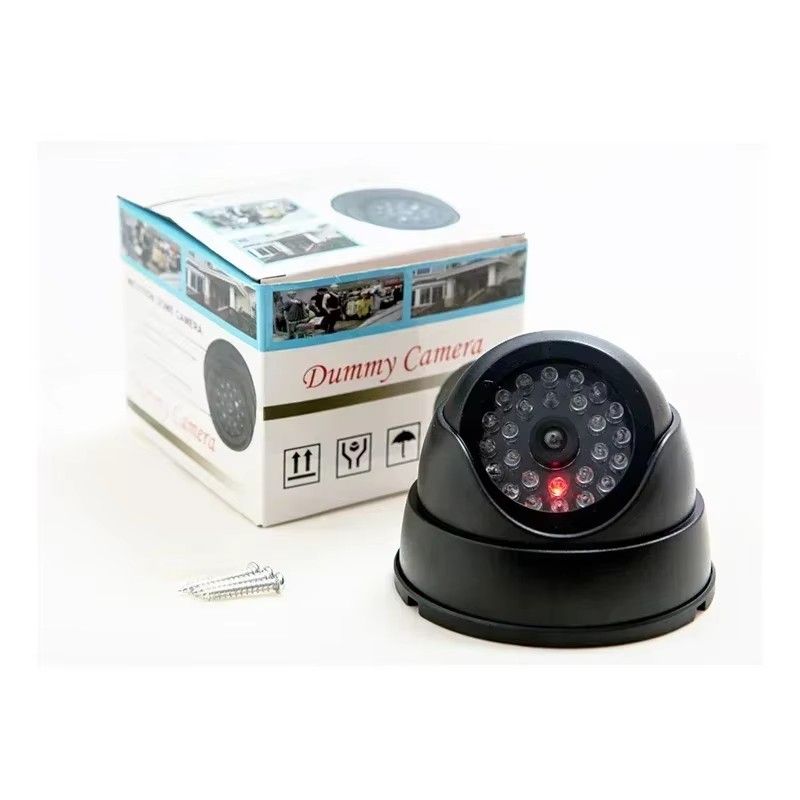 Dummy Dome Fake Camera Fake iP Security Vedio with Flashing LED Light Home Store Security CCTV Video Surveillance Accessories