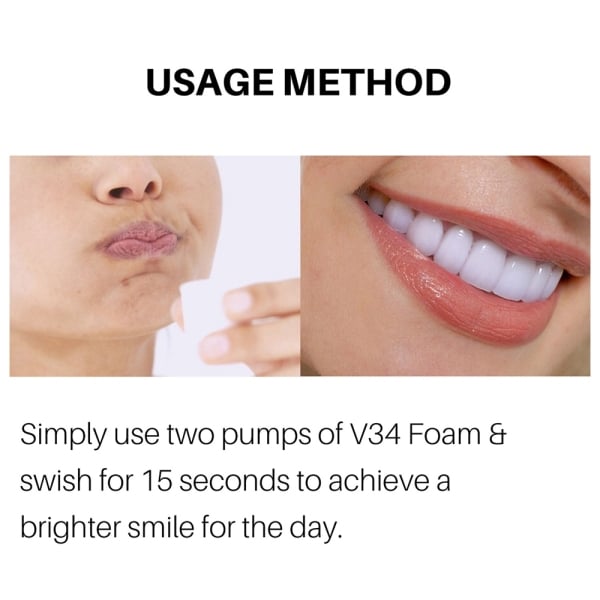 50ml Teeth Whitening Mousse Deep Cleaning Cigarette Stains Repair Bright Neutralizes Yellow Tones Dental Plaque Fresh Breath