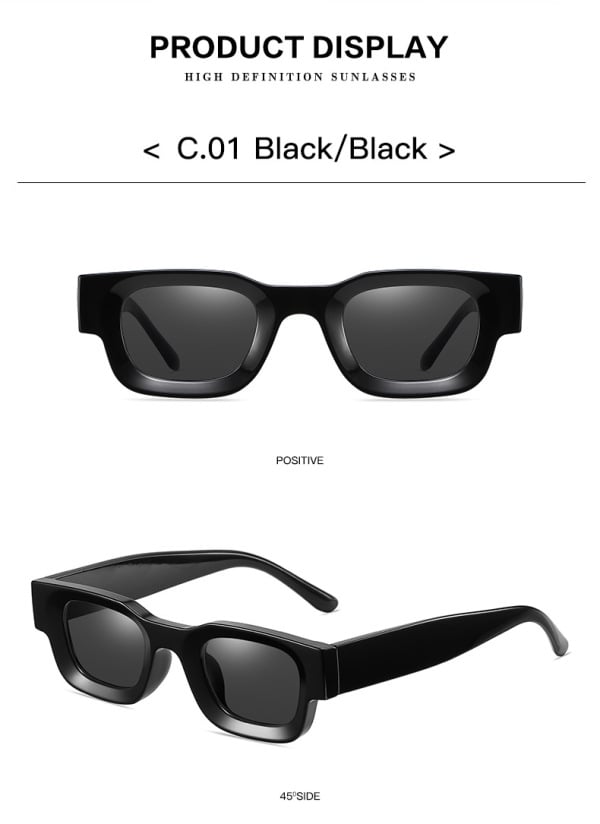 New Retro Polarized Sunglasses Men Women Fashion Punk Designer Sunglasses Vintage Shades UV400 Eyewear