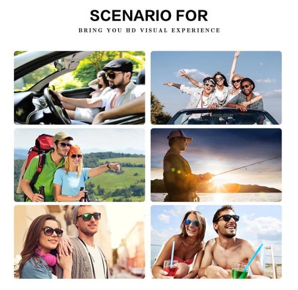 New Retro Polarized Sunglasses Men Women Fashion Punk Designer Sunglasses Vintage Shades UV400 Eyewear