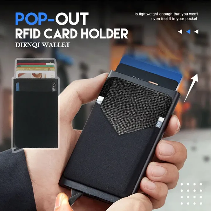 Custom Card Holder Men Wallets Rfid Black Carbon Fiber Leather Minimalist Wallet Gifts For Men Personalized Carteira Masculina