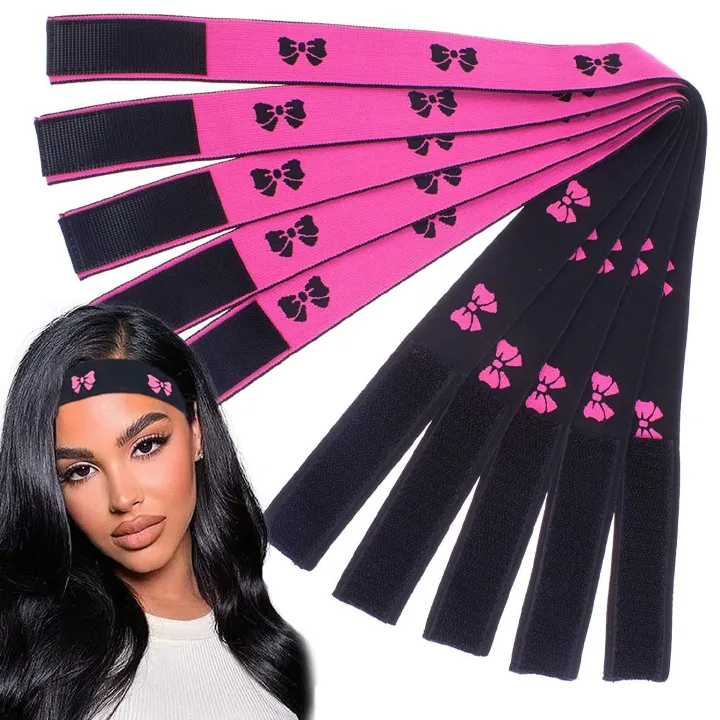 1PC elastic fixing band, wig edge, velcro adjustment, anti slip headband, elastic and tight hair width 3cm, length 58cm