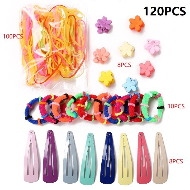Fashion Baby Kids Colorful Hair Band Rubber Hair Tie Girls Ponytail Hair Accessories