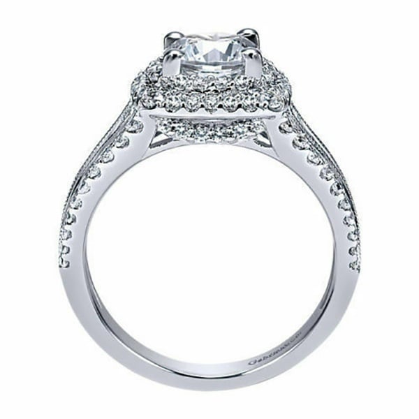 New Trendy Luxury Women Wedding Rings Silver Color Eternity Engagement Proposal Rings For Lover Anniversary Gift Fashion Jewelry