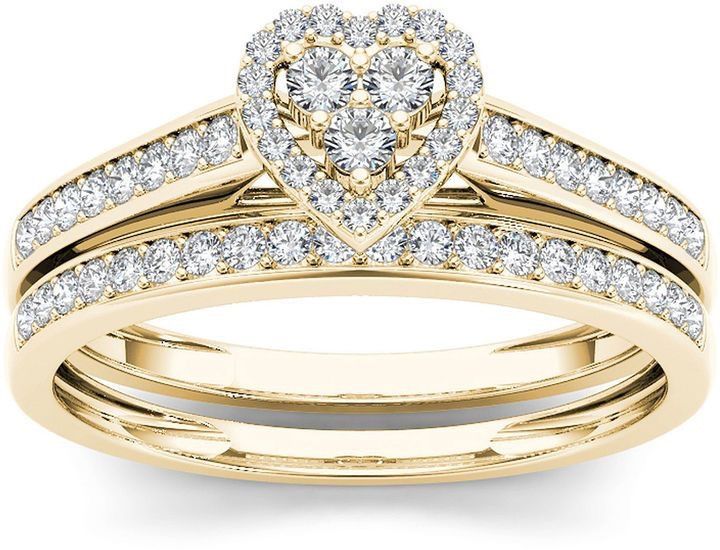 Luxury Wedding Engagement Lover's Ring Set Bling Iced Out Geometric AAA Cubic Zircon Crystal Ring for Couple Women Men