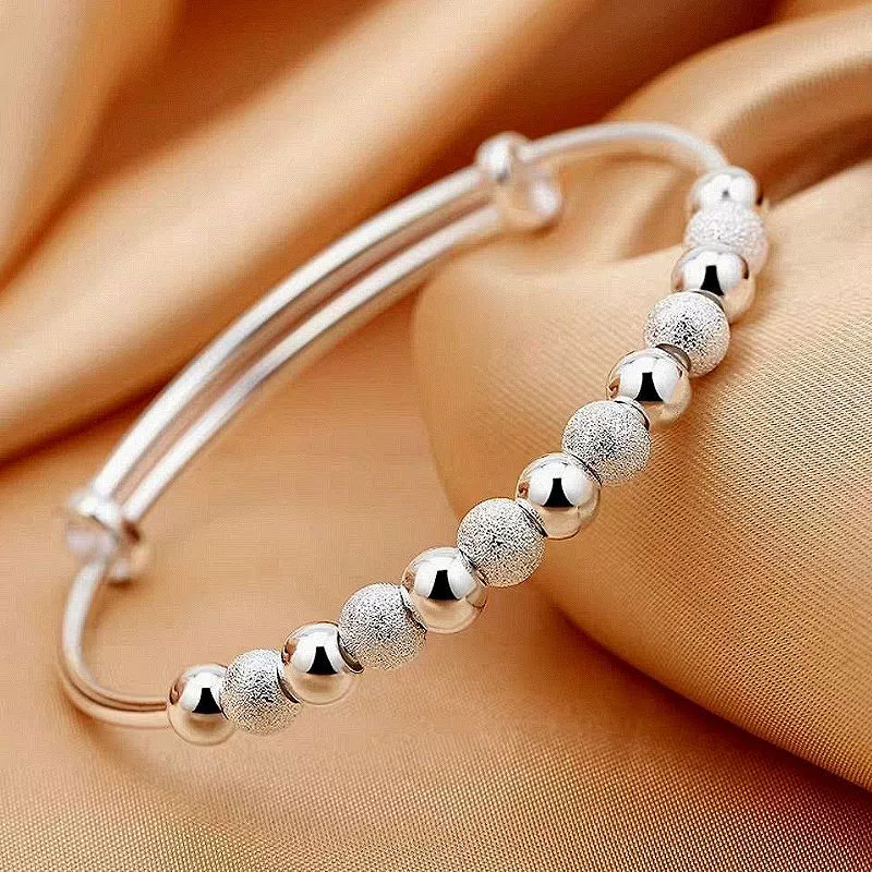 Fashion 925 silver plating Bracelet Woman Luxury Designer Bracelet Adjustable Charm Bangle Girls Party Wedding Jewelry Gifts