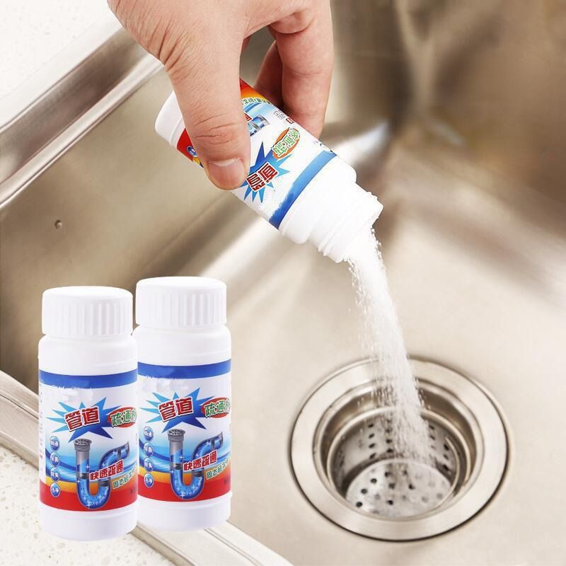 Powerful Sink Drain Cleaner Powder Cleaning Tool Super Clog Remover Toilet Plunger Tools Bathroom Wash Basin Cleaning